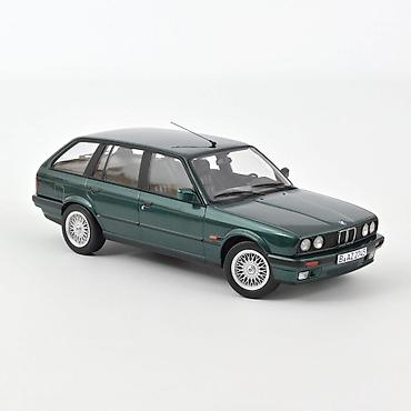 balans tricikl: BMW 325i Touring 1990 – Green Metallic – Norev 🚗💚 Norev BMW 325i — 1