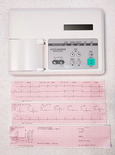 медицинские пиявки: Продаëтся электрокардиограф японского производства Fukuda FX-2155