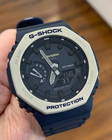 g shock az: Casio G‑SHOCK GA‑2100 seriyası qol saatları - Korpus: səkkizguşəli — 4
