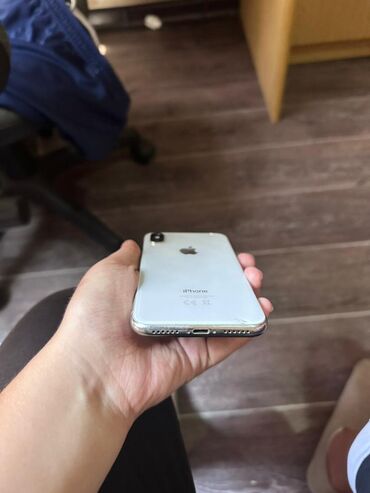 студийные мониторы бишкек: IPhone X, Б/у, 64 ГБ, Белый, Чехол, 98 %