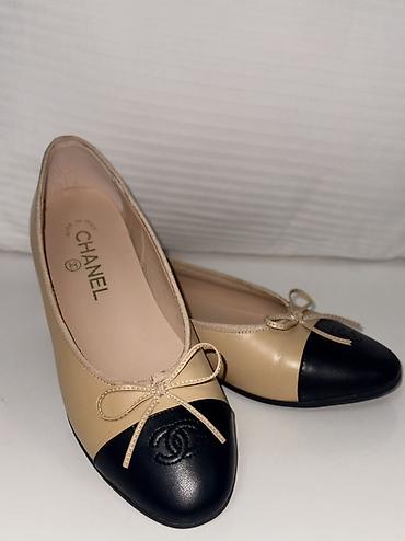 Балетки Chanel Ballerines Two-Tone - Модель: классические балетки с