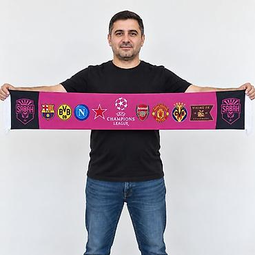 Digər aksesuarlar: Sabah futbol klubu azarkeş şərfi - İkitərəfli dizayn: - Ön tərəf — 1