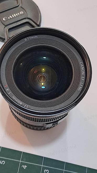 nd filter: Canon EF 17-40mm f/4L USM obyektiv - Obyektiv tipi: Ultra-geniş — 4