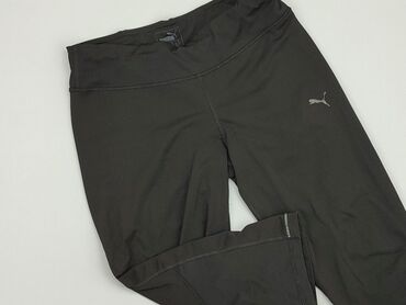 czarne spódniczka z rozcięciem: 3/4 Trousers, Pull and Bear, L (EU 40), condition - Good