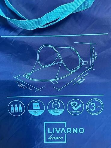 Suncobrani, tende i paviljoni: LIVARNO home pop-up plažna senka/šator - Dimenzije približno: 165 x — 2