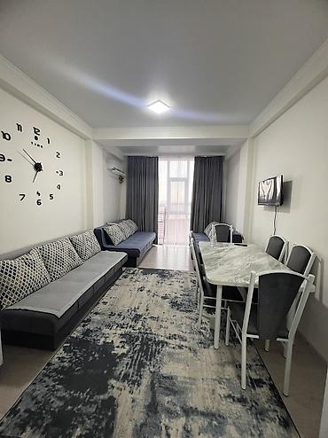 иссыккуль ущелье: Студия, 27 м², 3 этаж, Свежий ремонт — 2