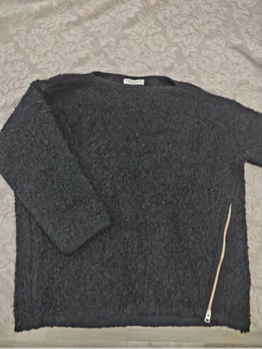 свитер тёплый: Пуловер, цвет - Серый