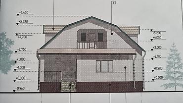 Продажа коттеджей и домов: Продаю участок 12 соток с большим домом в селе Чон-Арык. Центральная — 5