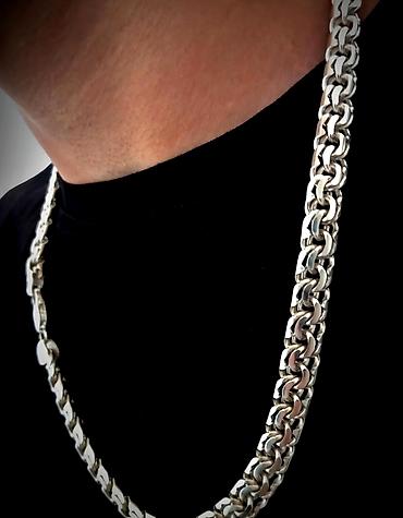 Серебряные цепочки: Цепочка, Проба 960, Унисекс, Новый — 7