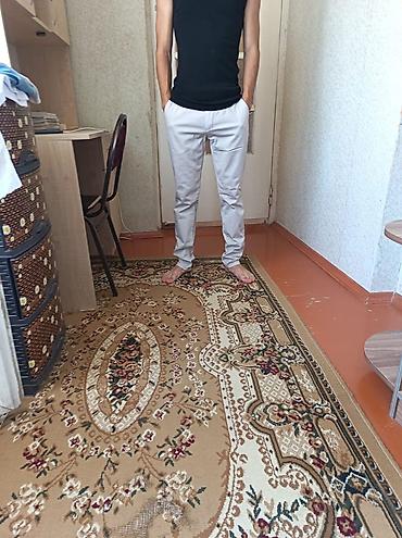 dsq şalvar: Kişi şalvarı – klassik düz kəsim - Rənglər: açıq boz və açıq krem — 3