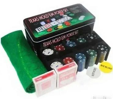 cornhole cena: Texas Poker Hold'em Poker Set Dobro došli u Davidov shop online — 1
