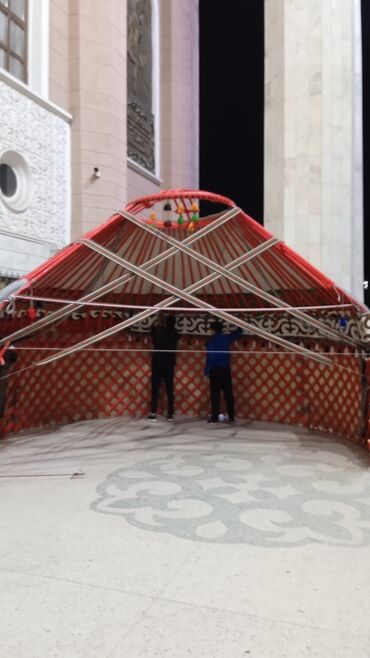 Аренда юрт: Аренда юрты, Каркас Деревянный, 80 баш, С полом, Самовар, Казан — 2