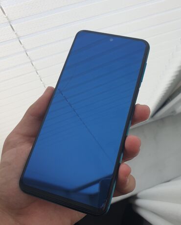 xiaomi redmi note 10 qiymeti: Xiaomi Redmi Note 9S, 64 ГБ, цвет - Синий, 
 Сенсорный, Отпечаток пальца, Две SIM карты