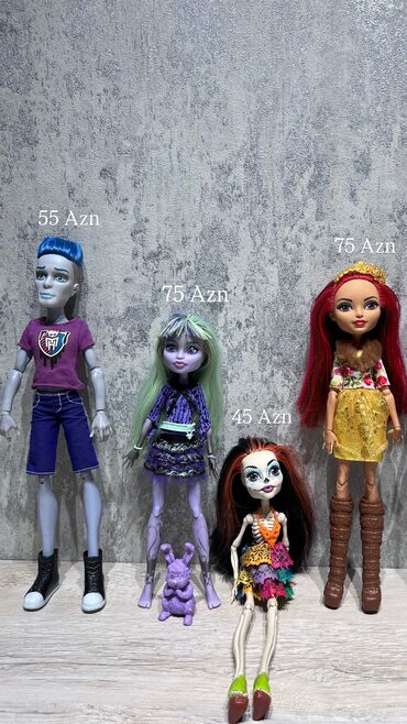 Məktəb çantaları: Monster High and Ever After High doll🤍✨ ‼️ПРОДАЮТСЯ СРОЧНО‼️10- кукол