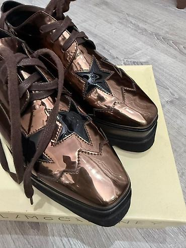 Tuflilər: Stella McCartney platform ayaqqabıları Originaldi baha alinib rengi — 2