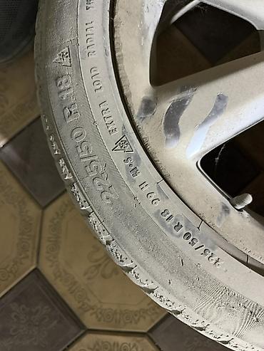 диски на crown: Литой колесный диск с шиной Continental Продаю диску с комплектом шин — 7