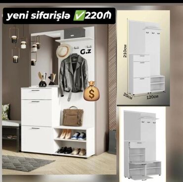 novruz xoncasi nece hazirlanir: Yeni, Düz dolab, Dəhliz dolabı