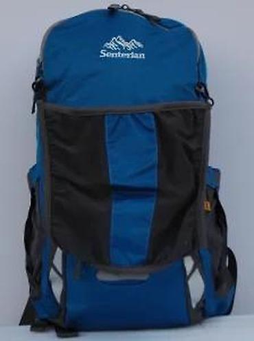 Sportske torbe i rančevi: Planinarski/ruksak Senterlan – plavo-crni - Višenamenski outdoor — 24