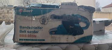 Polyonan aparatlar: Bort BBS-801N lentəli zımpara aparatı - Şəbəkə ilə işləyən, güclü — 12