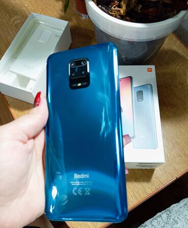 чехол редми нот 9 с: Redmi, Redmi Note 9S, Б/у, цвет - Голубой, 2 SIM
