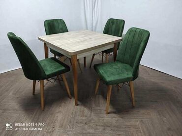 Setovi stolova i stolica: Cena kompleta 250e Stolica: Nogari drvo Visina 90cm Visina sedista na lalafo.rs — 12 Setovi stolova i stolica: Cena kompleta 250e Stolica: Nogari drvo Visina 90cm Visina sedista — 12