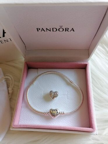 Narukvice: Pandora narukvica u originalnom pakovanju + gratis 1 privezak — 7