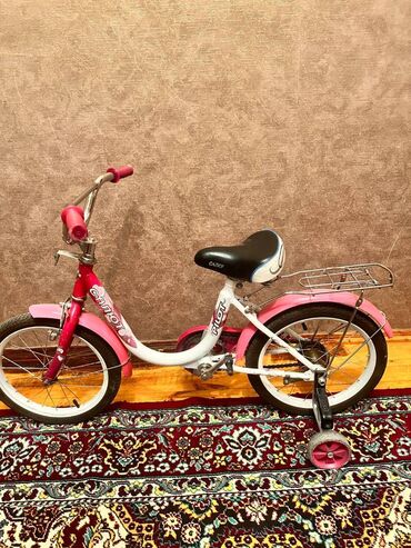 saft velosiped 26: Новый Четырехколесные Детский велосипед 16", скоростей: 1, Самовывоз