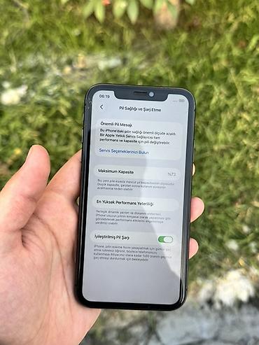 telefon 2 el satis: IPhone 11, 64 GB, Qara, Face ID — 6