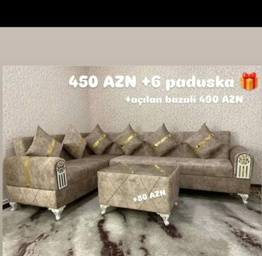 Divan və kreslo dəstləri: Yeni, Künc divan, Divan, Bazalı, Açılan — 1