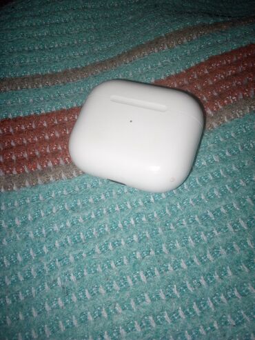 Qulaqcıqlar: İşlənmiş Simsiz (Bluetooth) Qulaqcıqlar, Apple, rəng - Ağ