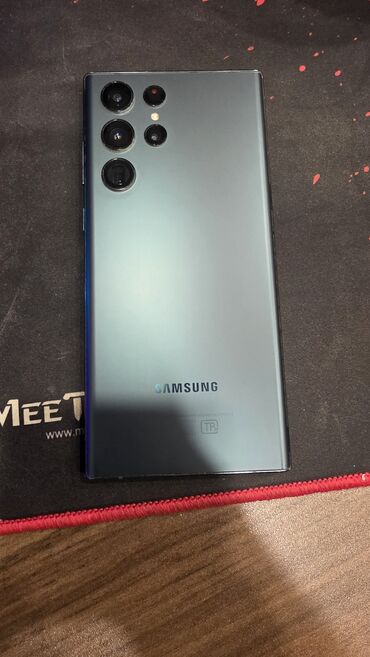 мини камеры видеонаблюдения для квартиры: Samsung Galaxy S22 Ultra, 256 GB, rəng - Yaşıl, Barmaq izi