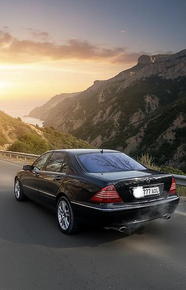 Mercedes-Benz: Mercedes-Benz S-Class: 2002 г., 5.8 л, Автомат, Бензин, Седан — 4