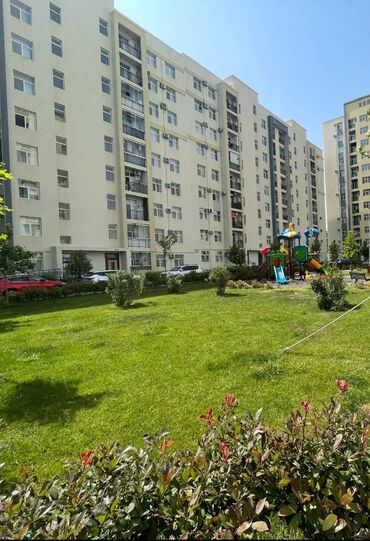 1 комнатные новостройки в баку: 2 комнаты, Новостройка, м. Иншаатчылар, 46 м²