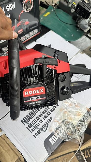 рекс дубль: Бензопила Новый, Rodex, От 2 до 3,5 кВт, Самовывоз, Платная доставка — 7