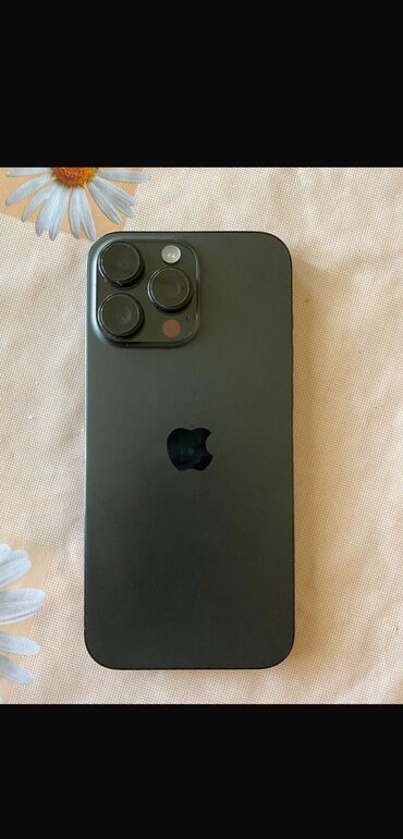 paltaryuyan 100 azn: IPhone 16 Pro Max, 256 GB, Black Titanium