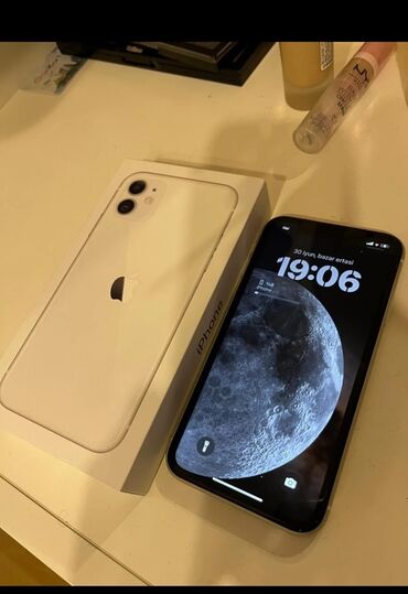iphone 14 pro max ekran qiymeti: IPhone 11, 128 GB, Zəmanət, Barmaq izi, Face ID
