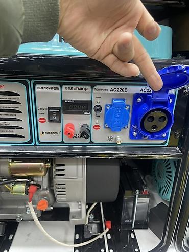 Генераторы: Бензиновый генератор Russmash (РуссМАШ) серия RU с электрозапуском — 16