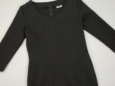 sukienki czarne midi: Sukienka, L, stan - Bardzo dobry