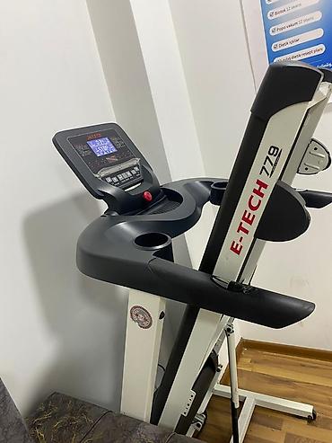 bil: E-TECH 779 qaçış trenajoru - Elektrikli qaçış yolu, ev və ofis üçün — 3