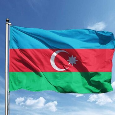 Bayraqlar: Bayraq Azərbaycan bayrağı Türkiyə istehsalı 100x200