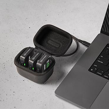 kompüter ekranı: RØDE Wireless GO II – İkili Simsiz Mikrofon Sistemi + Aksesuar dəsti — 2