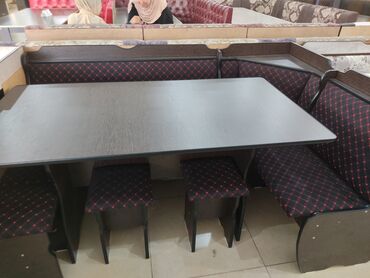 Кухонные столы и стулья: Кухонный стол и стул, Новый, Бесплатная доставка, цвет - Бежевый — 3