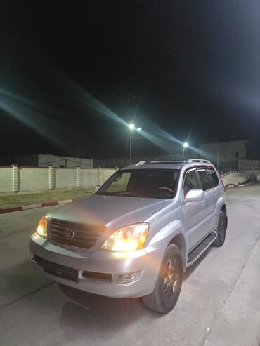 через банк машина: Lexus GX: 2005 г., 4.7 л, Автомат, Бензин, Жол тандабас