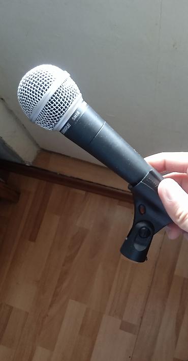 yaxa mikrofon: Shure SM58 dinamik vokal mikrofonu – əfsanəvi kardioid yönlü nümunə — 7