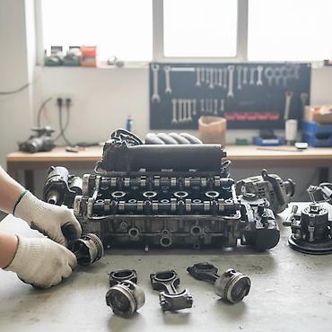 Другие детали для мотора: Нехсия 1 1.5 16 клапан. Блок комплект 7 мин сом. Поршун шатуну менен — 1