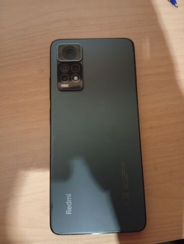 телефоны бу редми: Redmi, Redmi Note 11, Колдонулган, 128 ГБ, түсү - Боз, 1 SIM