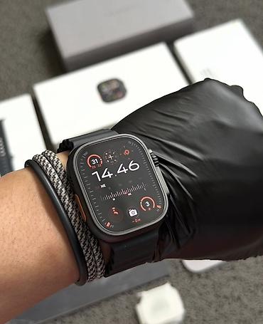 muzik: Apple Watch Ultra 3 Black 100 pil • Veziyyəti idealdır • Qutusu və — 1