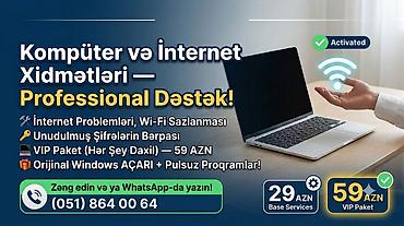 Kompüterinizdə və ya internetinizdə problem yaranıb? Bahalı servislərə lalafo.az -da Kompüterinizdə və ya internetinizdə problem yaranıb? Bahalı servislərə