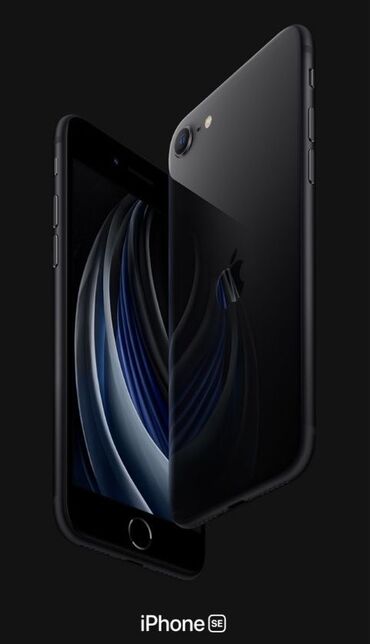 купить ноутбук бишкек: IPhone SE, Б/у, 128 ГБ, Black Titanium, Кабель, 74 %