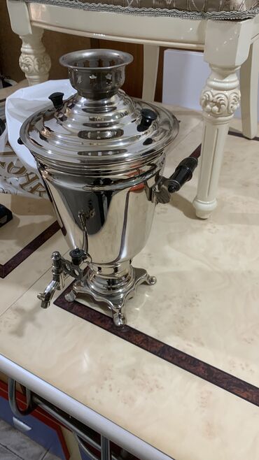 su filtirlərinin satışı: İşlənmiş Od Samovar, 3 l, Ünvandan götürmə, Ödənişli çatdırılma